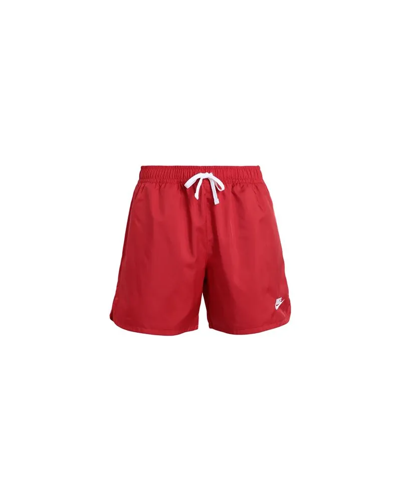 Nike Sportswear Sport Essentials Men Woven Lined Flow Shorts  - Nike Sportswear Sport Essentials Men Woven Lined Flow Shorts - HOSEN & RÖCKE - Shorts & Bermudashortsauf YOOX.COM Rot