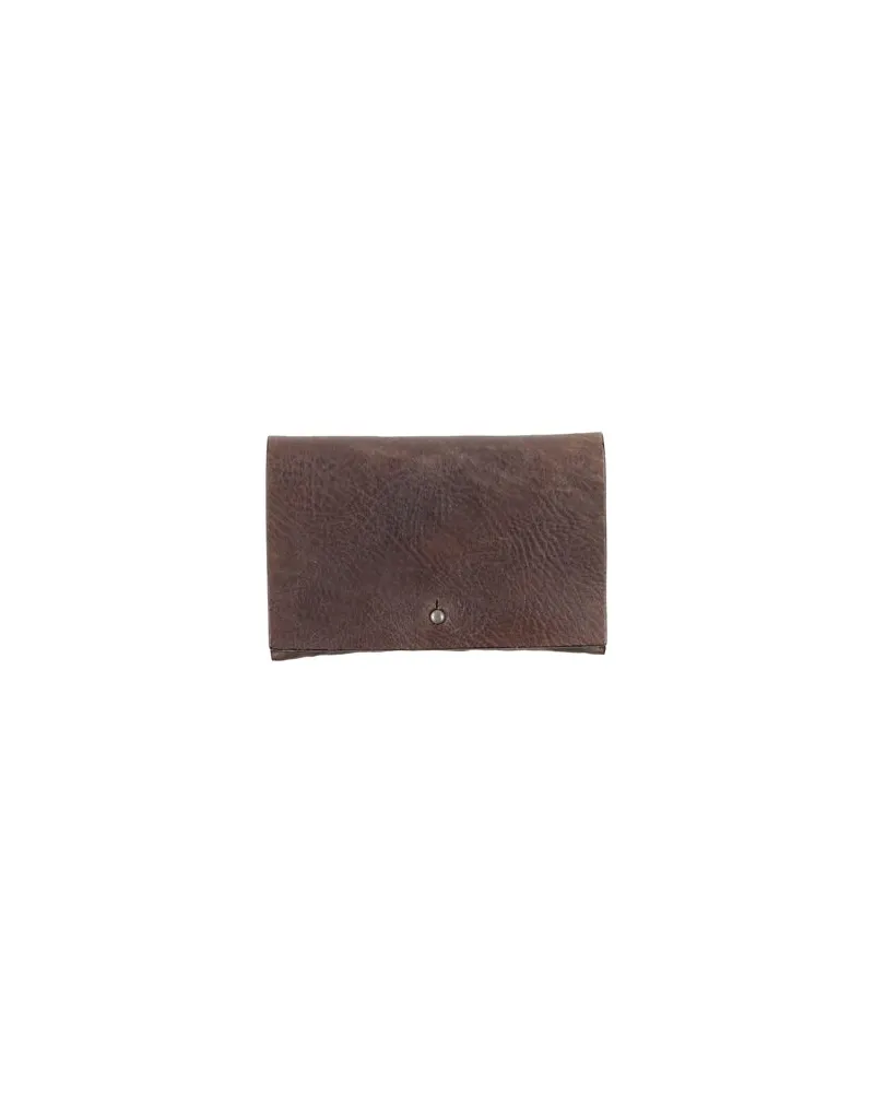 Rick Owens Kleinlederwaren - Brieftaschenauf YOOX.COM Dunkelbraun