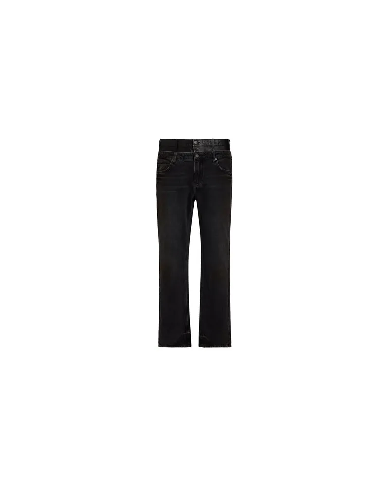 Guess HOSEN & RÖCKE - Jeanshosenauf YOOX.COM Schwarz