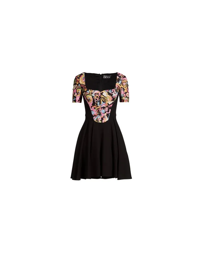 Versace Jeans KLEIDER - Mini-Kleiderauf YOOX.COM Schwarz