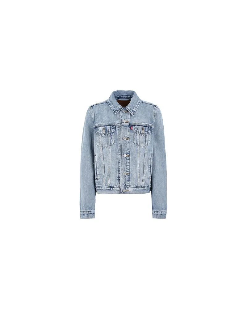 Levi's ORIGINAL TRUCKER DENIM JACKET  - JACKEN & MÄNTEL - Jeansjacken/Mäntelauf YOOX.COM Blau