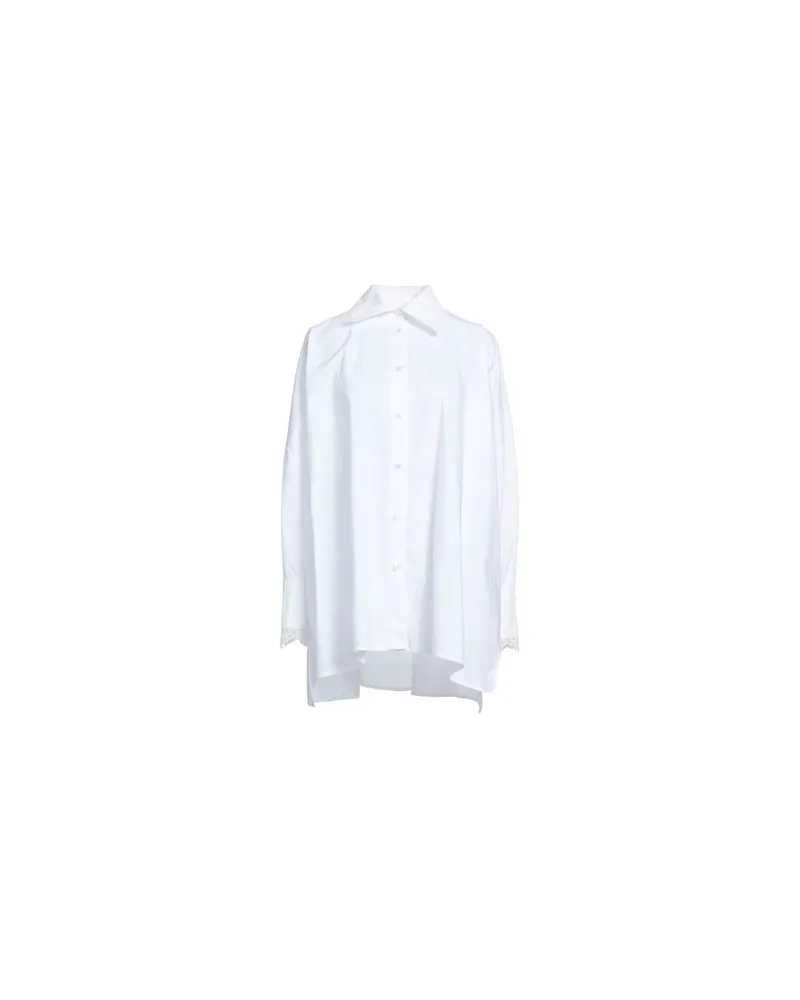 Pink Memories TOPS - Hemdenauf YOOX.COM Weiß
