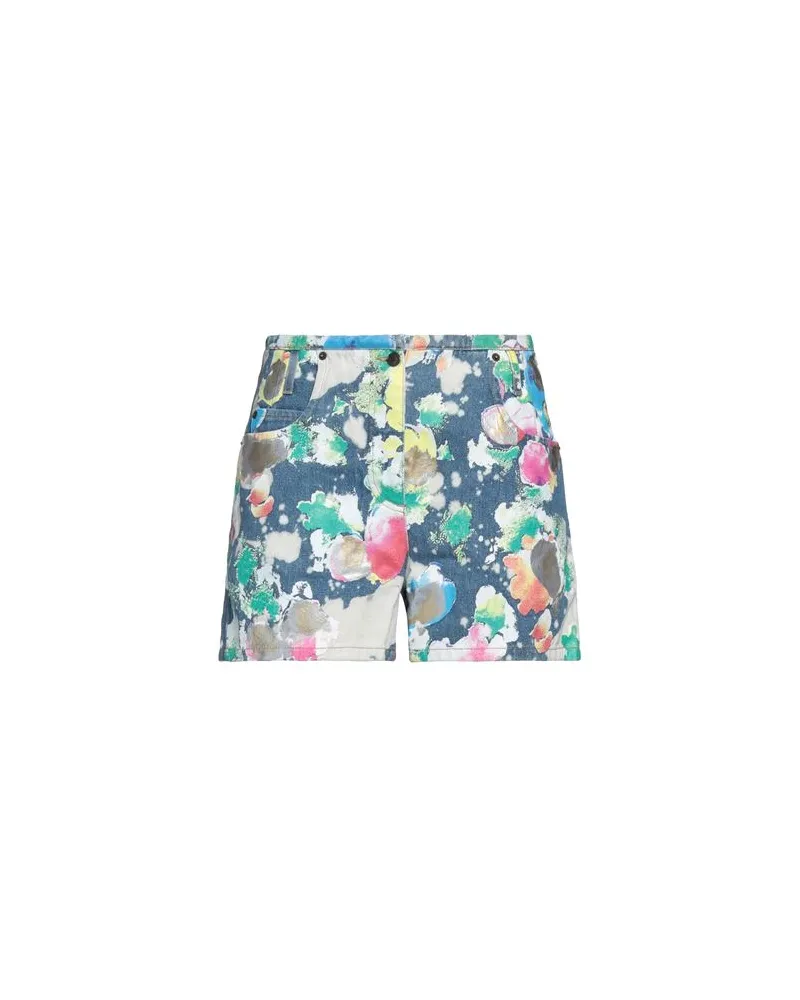 Moschino HOSEN & RÖCKE - Jeansshortsauf YOOX.COM Blau