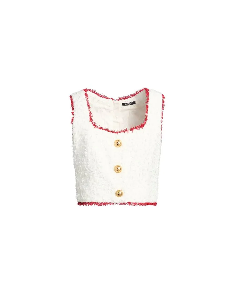 Balmain TOPS - Topsauf YOOX.COM Weiß