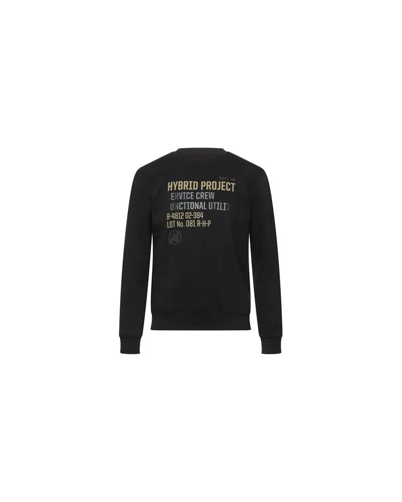 Replay TOPS - Sweatshirtsauf YOOX.COM Schwarz