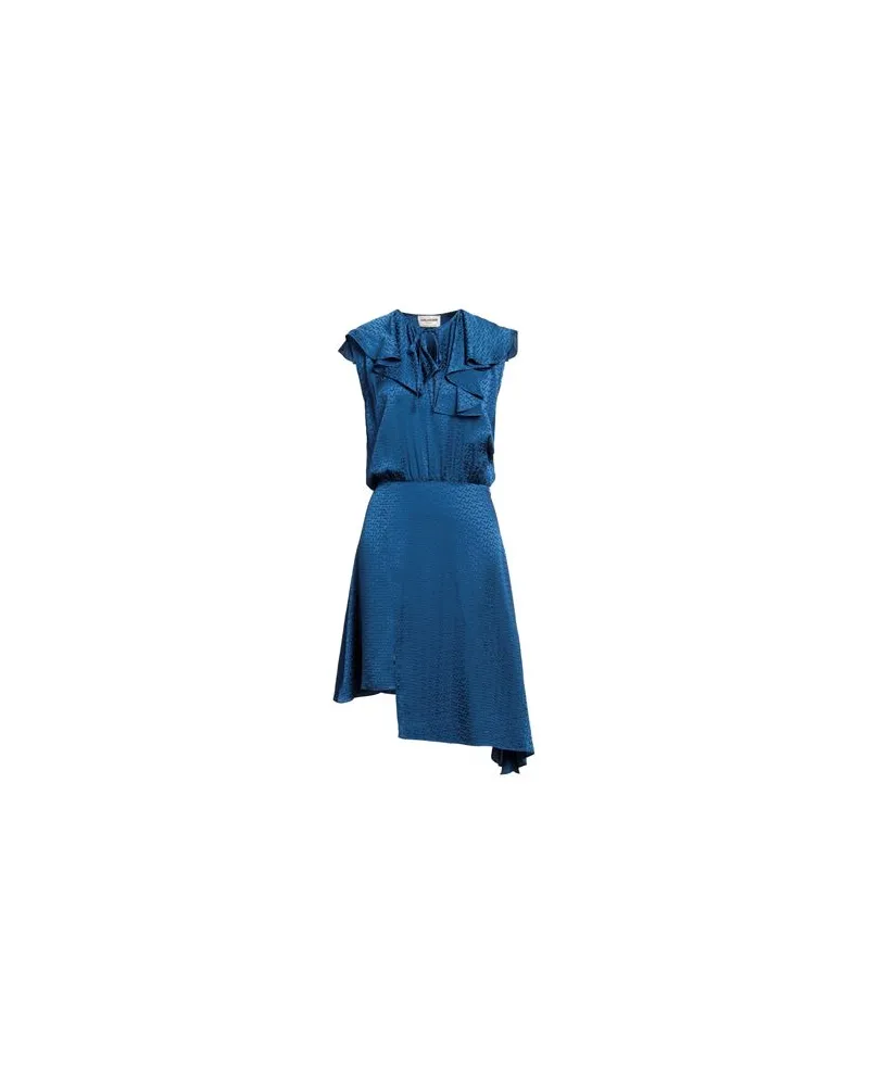 Zadig & Voltaire KLEIDER - Midi-Kleiderauf YOOX.COM Blau