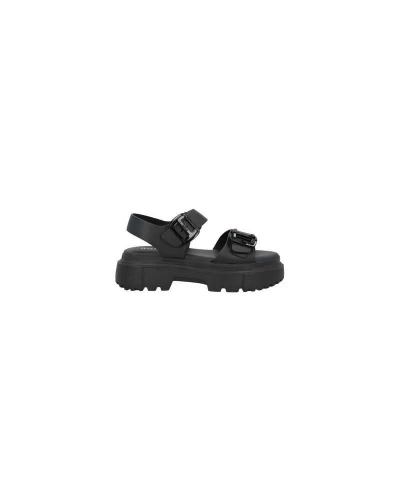 Hogan SCHUHE - Sandalenauf YOOX.COM Schwarz