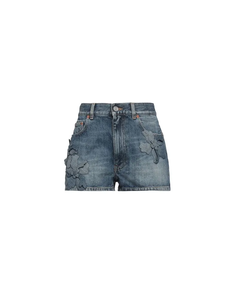 Valentino Garavani HOSEN & RÖCKE - Jeansshortsauf YOOX.COM Blau