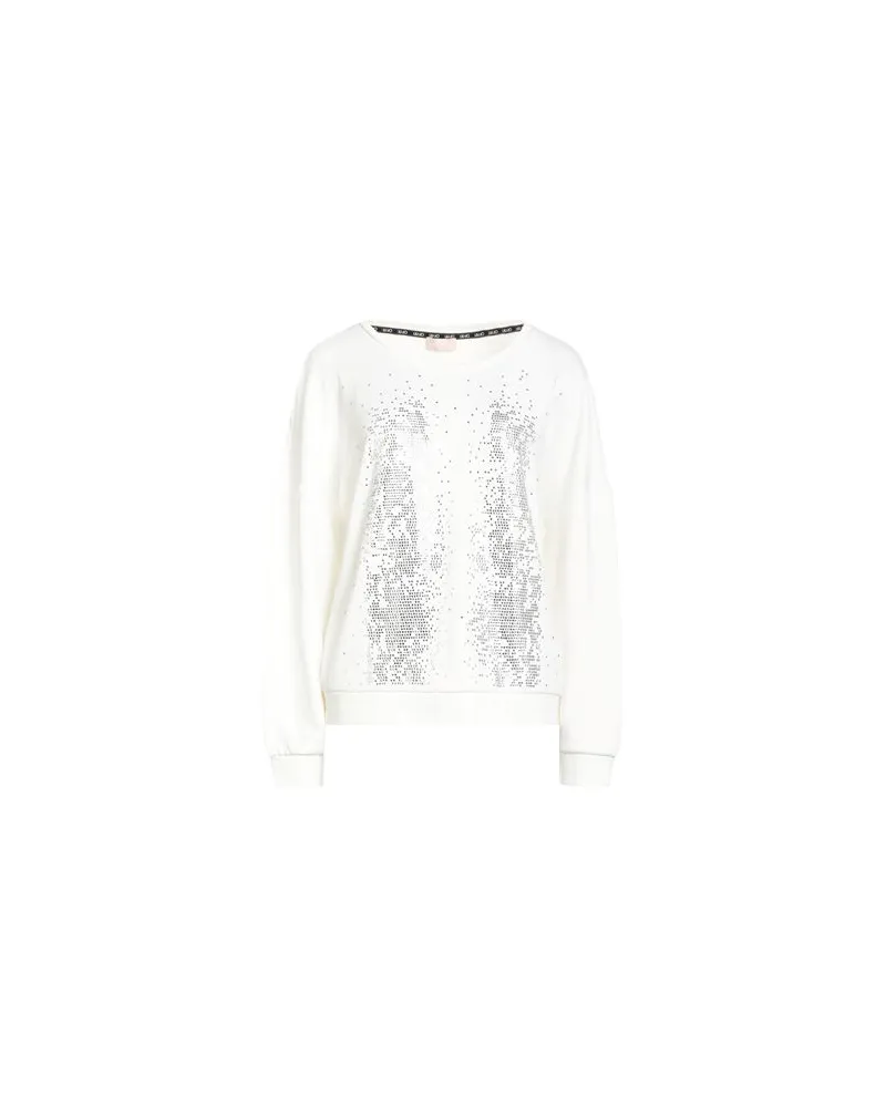 Liu Jo TOPS - Sweatshirtsauf YOOX.COM Elfenbein