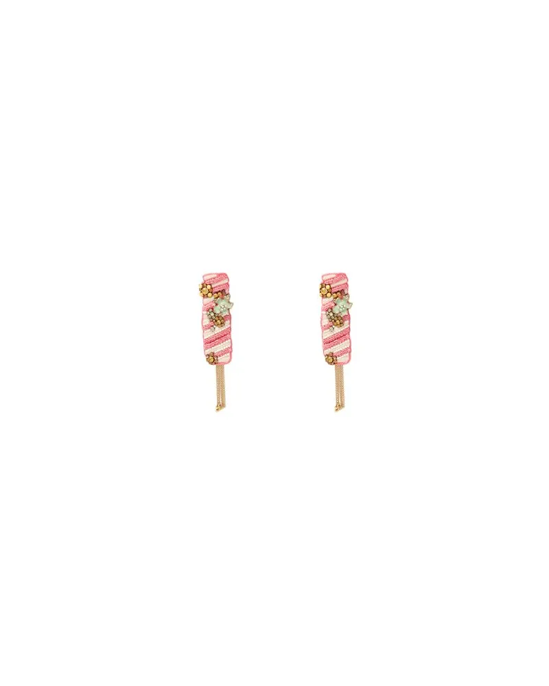 Elisabetta Franchi SCHMUCK und UHREN - Ohrringeauf YOOX.COM Rosa