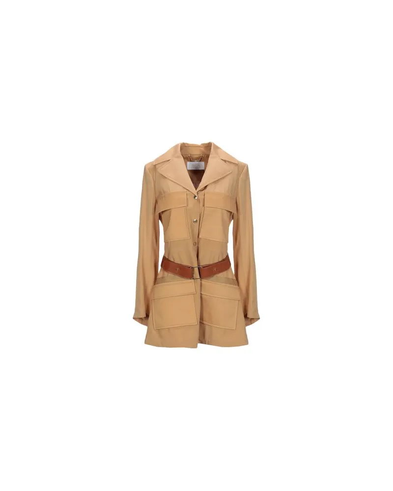 Chloé JACKEN & MÄNTEL - Jacken, Mäntel & Trenchcoatsauf YOOX.COM Sand