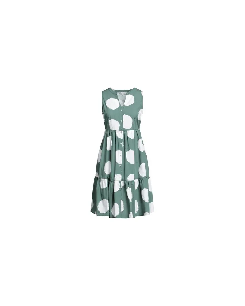 Camicettasnob KLEIDER - Mini-Kleiderauf YOOX.COM Salbeigrün