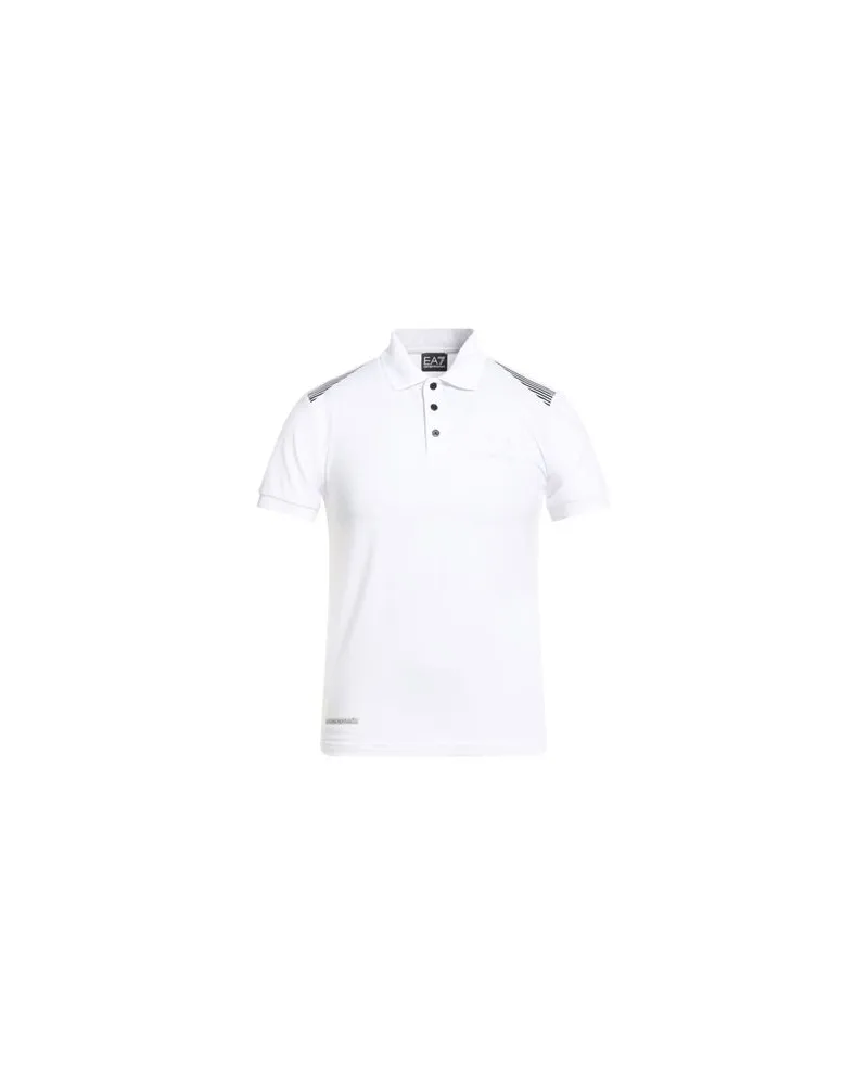 EA7 TOPS - Poloshirtsauf YOOX.COM Weiß