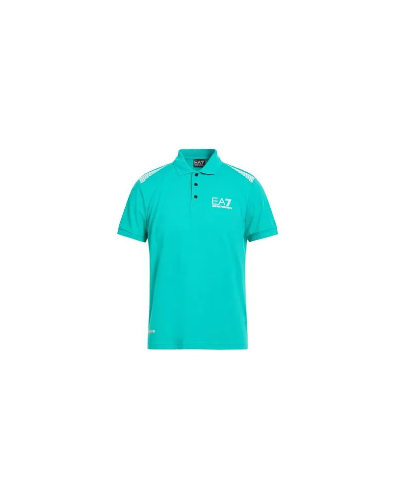 EA7 TOPS - Poloshirtsauf YOOX.COM Tūrkis