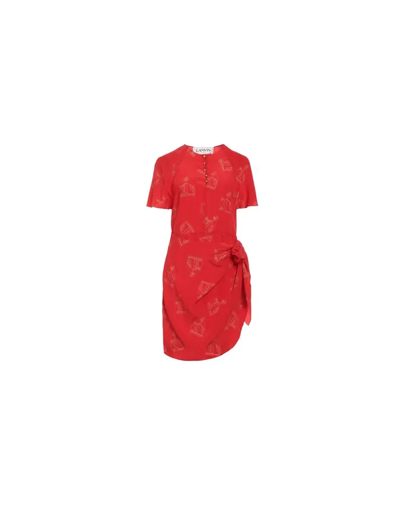 Lanvin KLEIDER - Mini-Kleiderauf YOOX.COM Tomatenrot