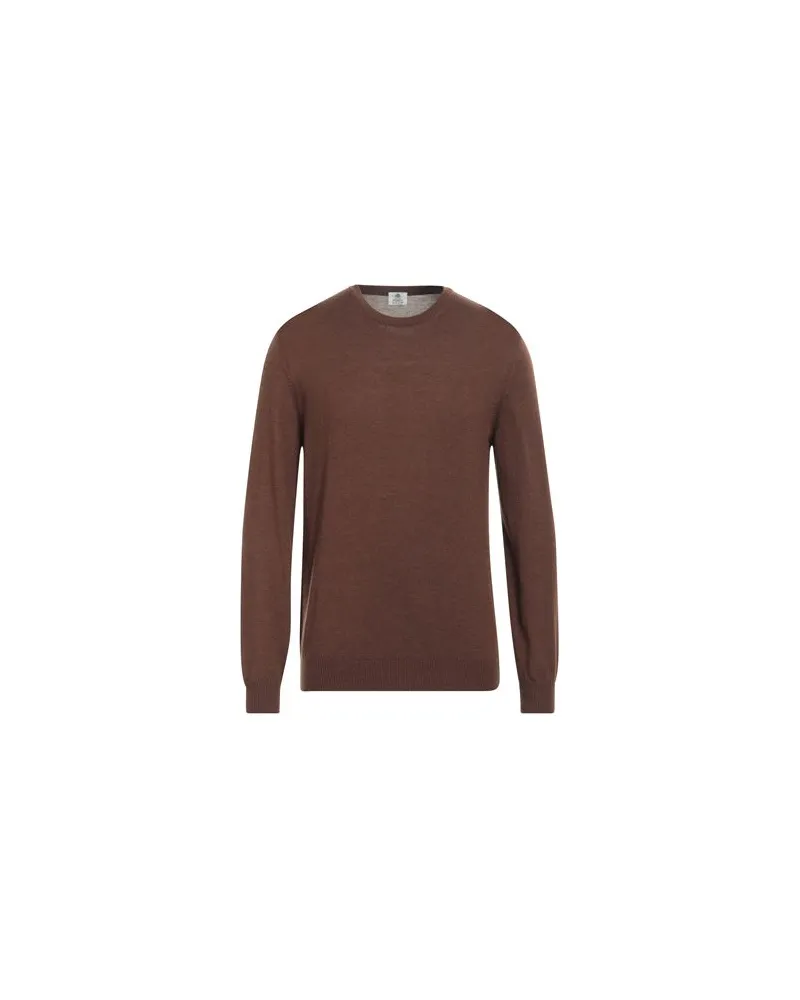 Luigi Borrelli STRICKWAREN - Pulloverauf YOOX.COM Braun