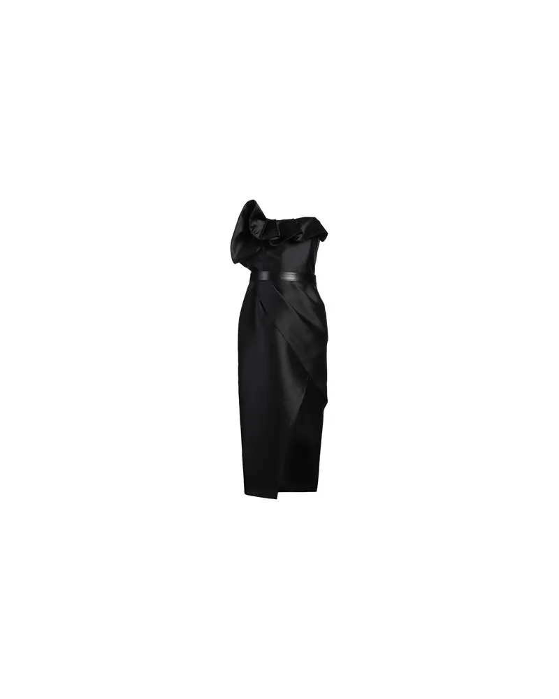 Simona Corsellini KLEIDER - Midi-Kleiderauf YOOX.COM Schwarz