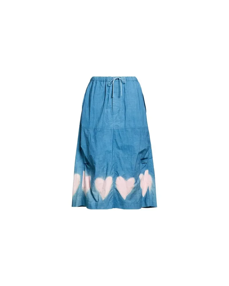 STORY mfg. HOSEN & RÖCKE - Midi-Röckeauf YOOX.COM Azurblau