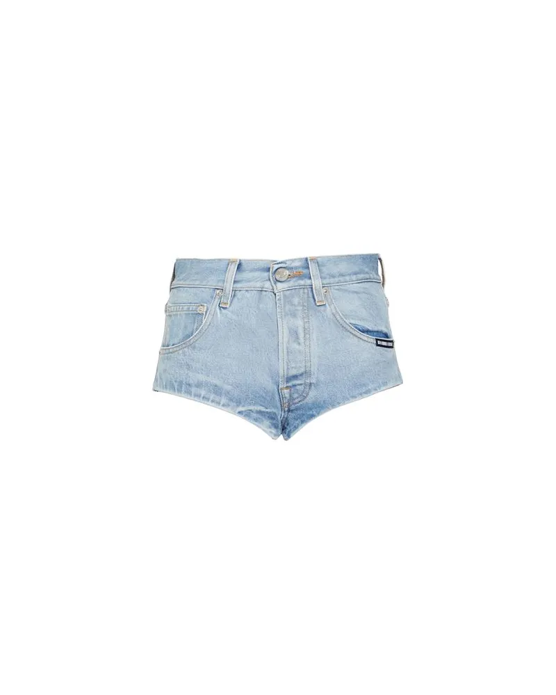 VTMNTS HOSEN & RÖCKE - Jeansshortsauf YOOX.COM Blau