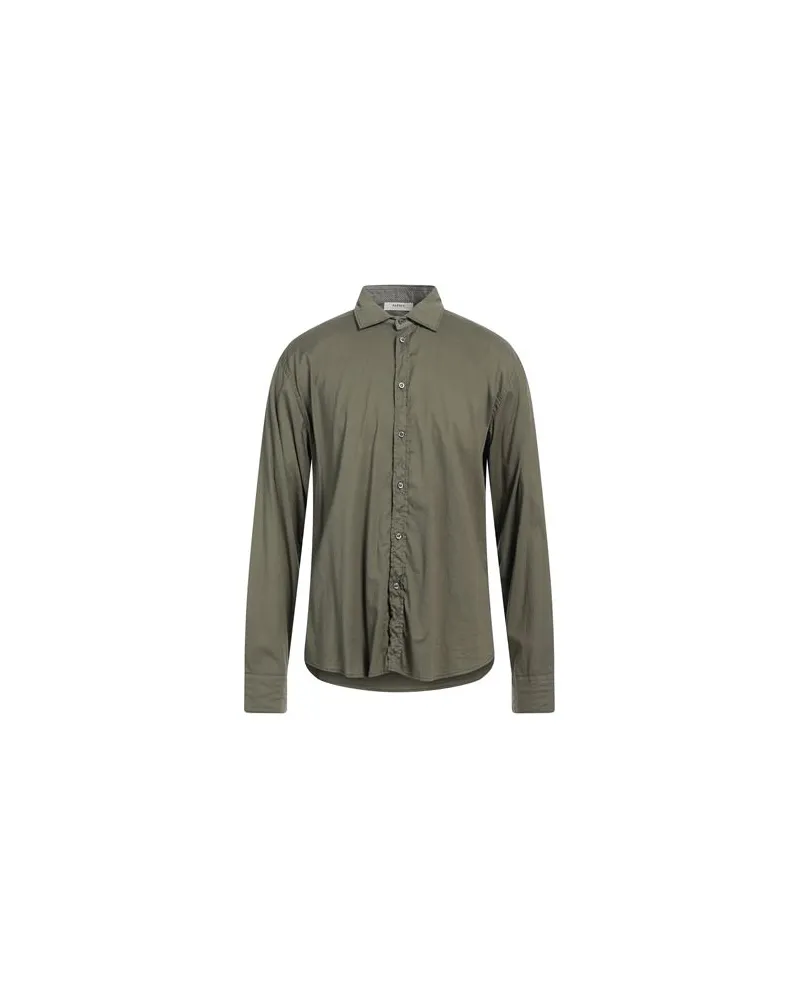 Alpha Studio TOPS - Hemdenauf YOOX.COM Militärgrün