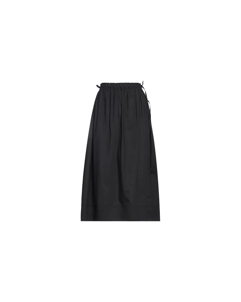 ROSSOPURO HOSEN & RÖCKE - Midi-Röckeauf YOOX.COM Schwarz