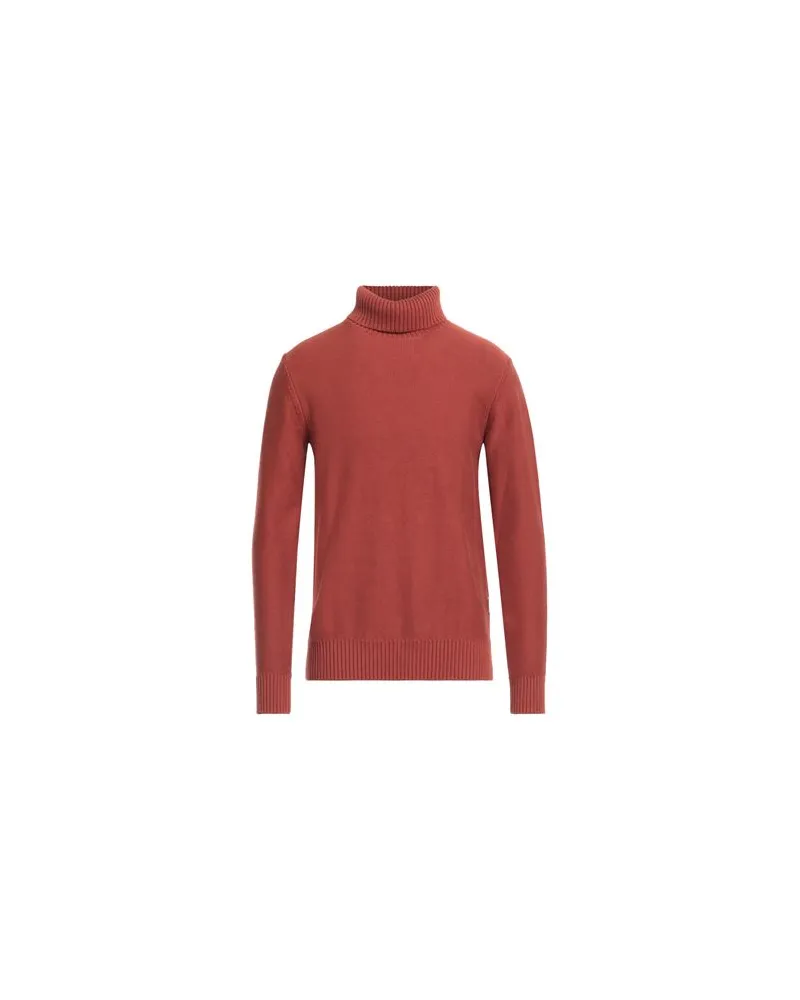 Selected Homme STRICKWAREN - Rollkragenpulloverauf YOOX.COM Rostrot