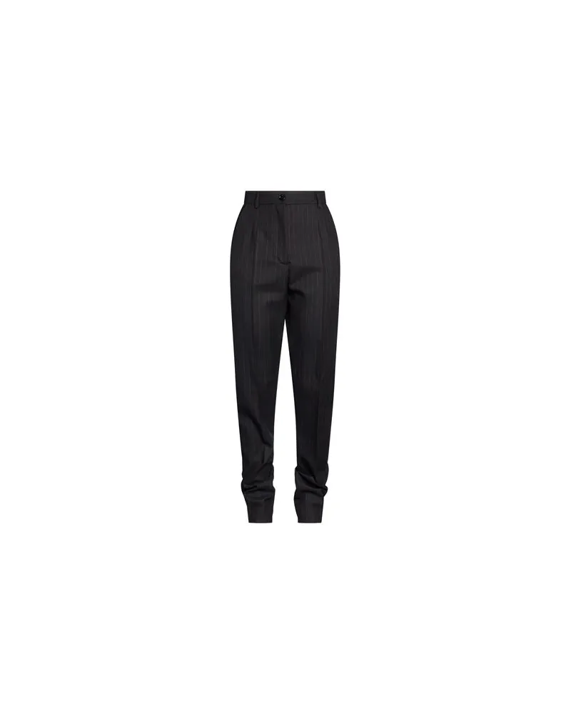 Dolce & Gabbana HOSEN & RÖCKE - Hosenauf YOOX.COM Schwarz