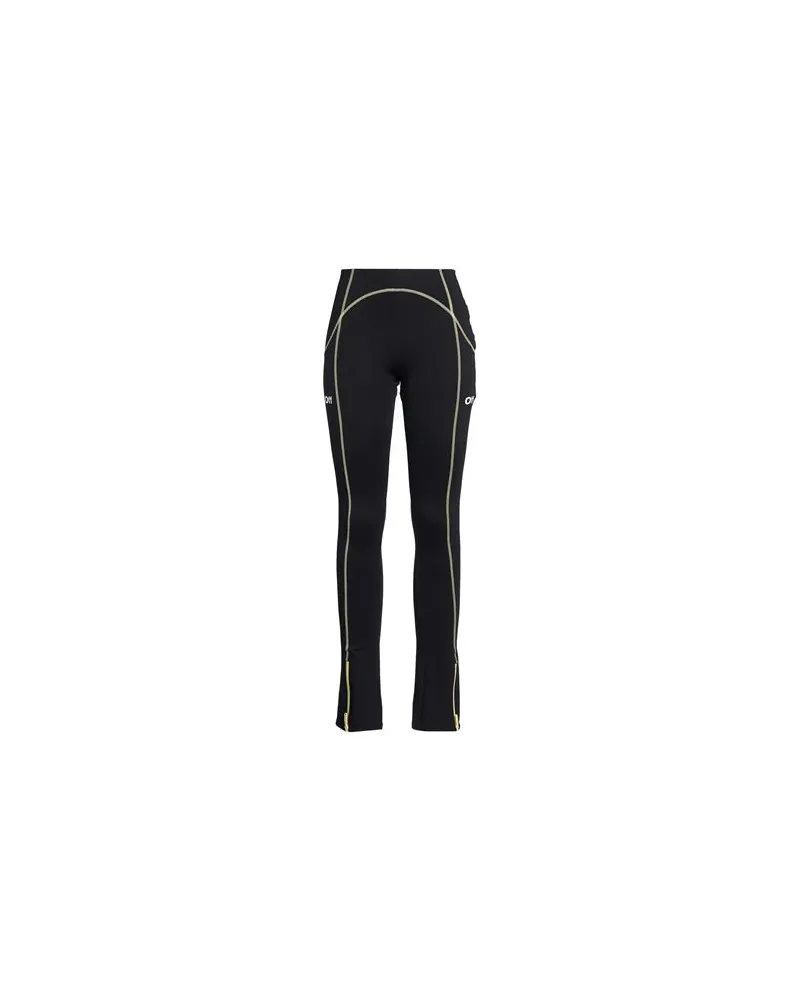 OFF-WHITE HOSEN & RÖCKE - Leggingsauf YOOX.COM Schwarz