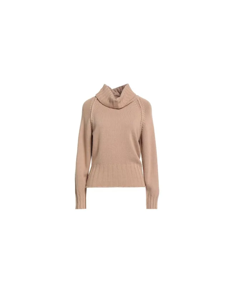 N.O.W. Andrea Rosati Cashmere STRICKWAREN - Rollkragenpulloverauf YOOX.COM Beige