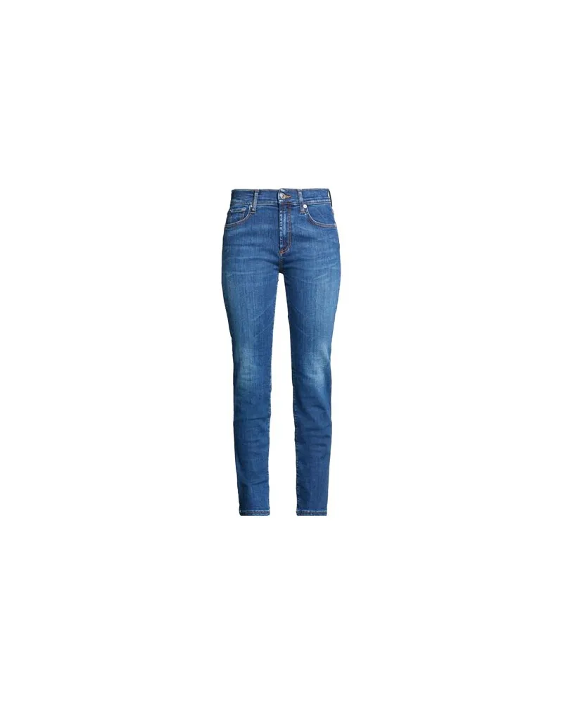 Roy Roger's HOSEN & RÖCKE - Jeanshosenauf YOOX.COM Blau