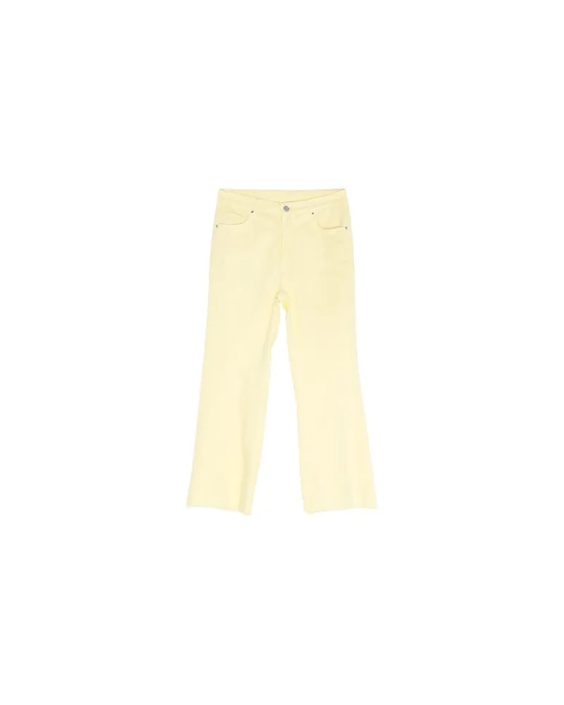 Kocca HOSEN & RÖCKE - Hosenauf YOOX.COM Pastellgelb