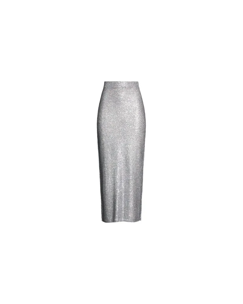 ALYSI CRÈME - HOSEN & RÖCKE - Maxi-Röckeauf YOOX.COM Stahlgrau