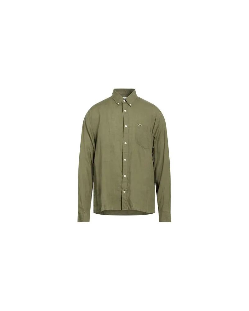 Lacoste TOPS - Hemdenauf YOOX.COM Militärgrün