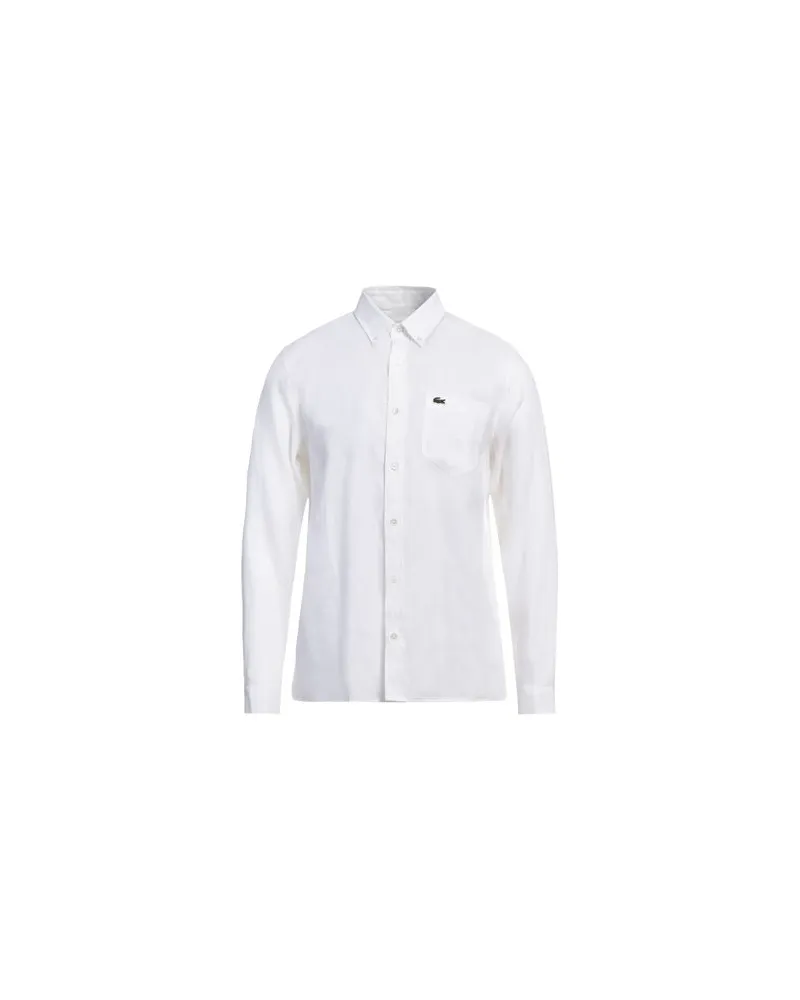 Lacoste TOPS - Hemdenauf YOOX.COM Elfenbein
