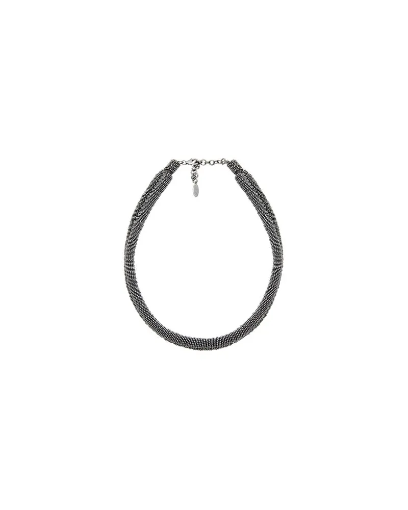 Brunello Cucinelli SCHMUCK und UHREN - Halskettenauf YOOX.COM Braungrau