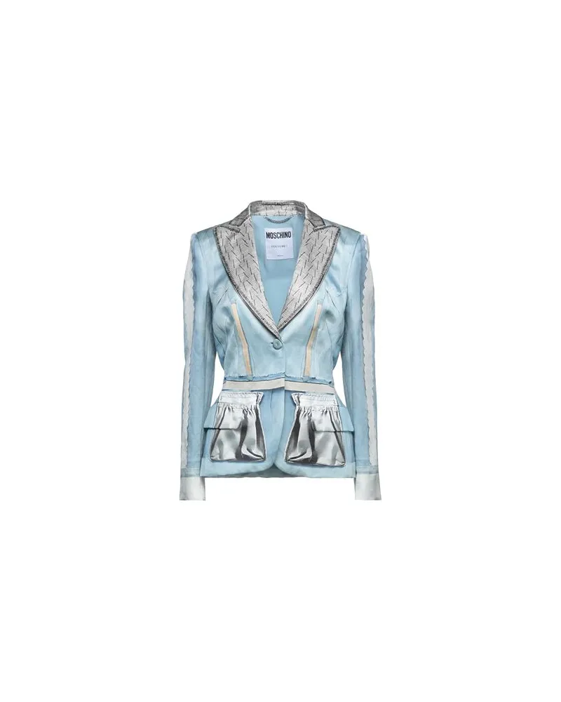 Moschino ANZÜGE und CO-ORDS - Blazersauf YOOX.COM Azurblau