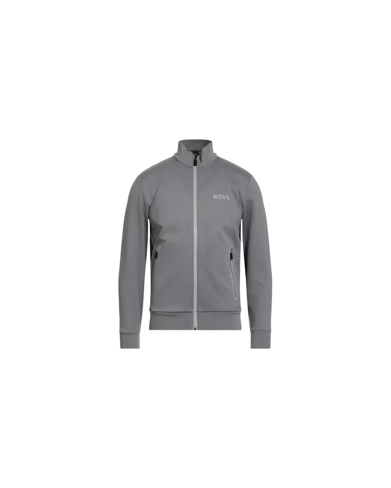 HUGO BOSS TOPS - Sweatshirtsauf YOOX.COM Grau