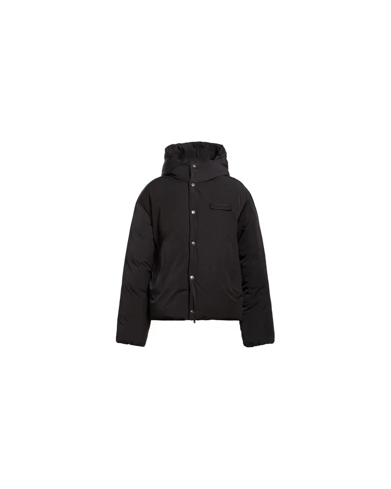 Jacquemus LA CASA - JACKEN & MÄNTEL - Pufferjacken & Daunenjackenauf YOOX.COM Schwarz