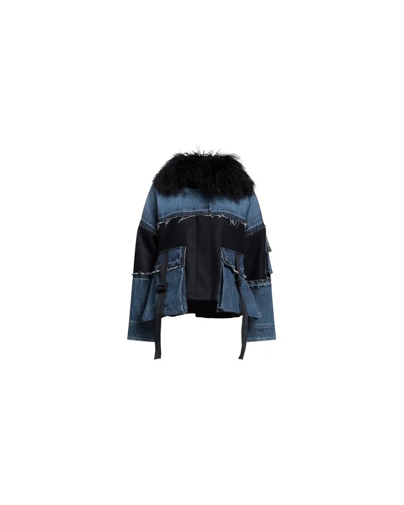 Dondup JACKEN & MÄNTEL - Jeansjacken/Mäntelauf YOOX.COM Blau