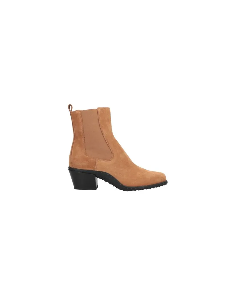 TOD'S SCHUHE - Stiefelettenauf YOOX.COM Kamel