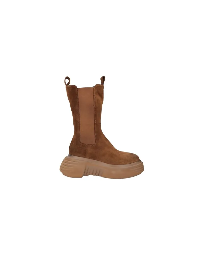 Elena Iachi SCHUHE - Stiefelettenauf YOOX.COM Braun