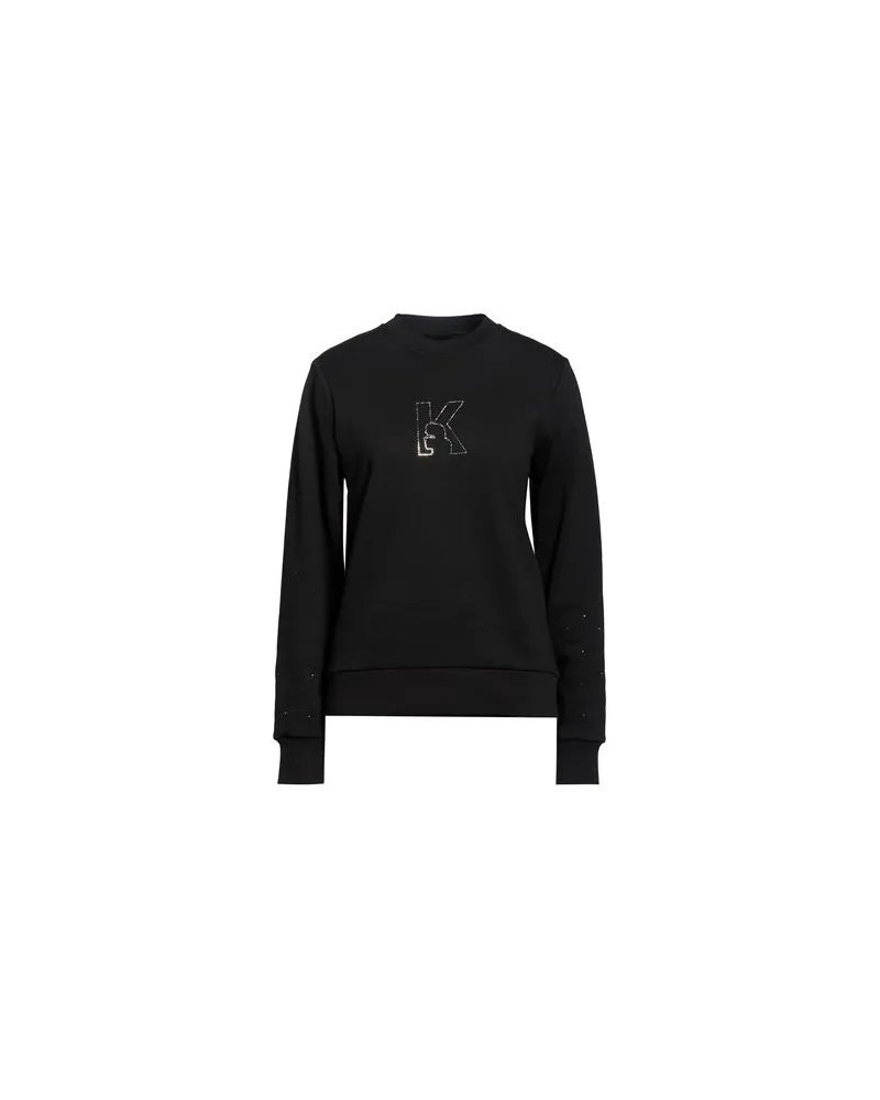 Karl Lagerfeld TOPS - Sweatshirtsauf YOOX.COM Schwarz