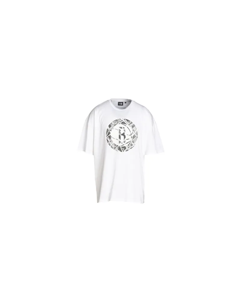 New Era NBA INFILL LOGO OS TEE   - NBA INFILL LOGO OS TEE - TOPS - T-shirtsauf YOOX.COM Weiß