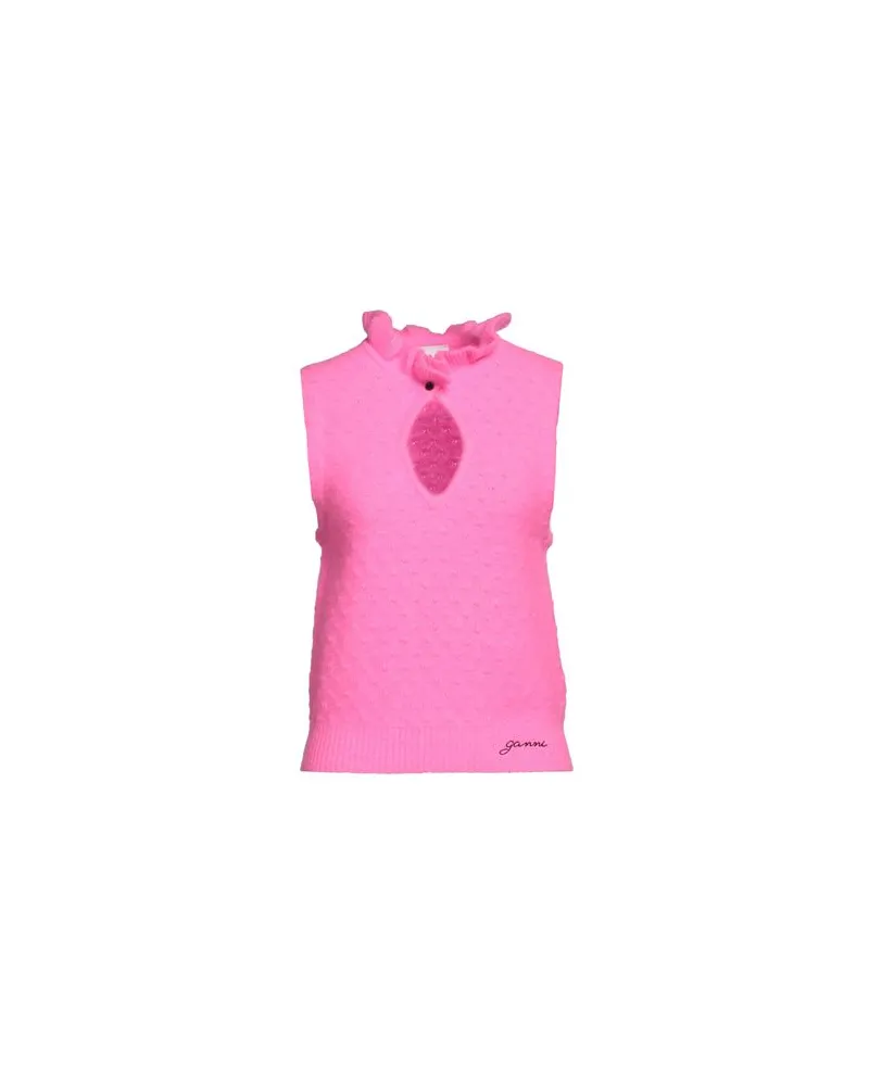 Ganni STRICKWAREN - Pulloverauf YOOX.COM Fuchsia