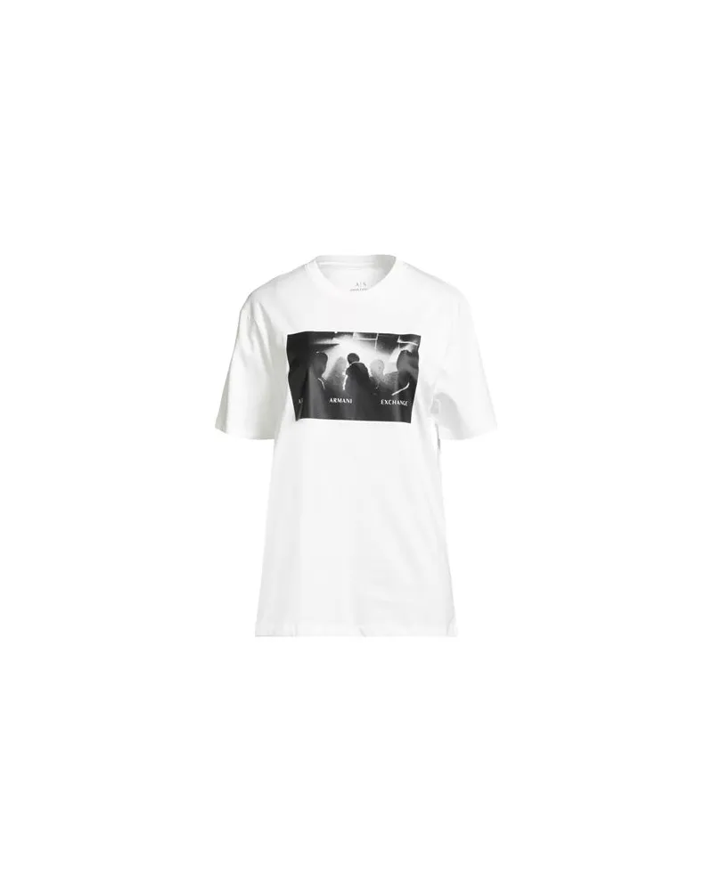 Armani Exchange TOPS - T-shirtsauf YOOX.COM Weiß