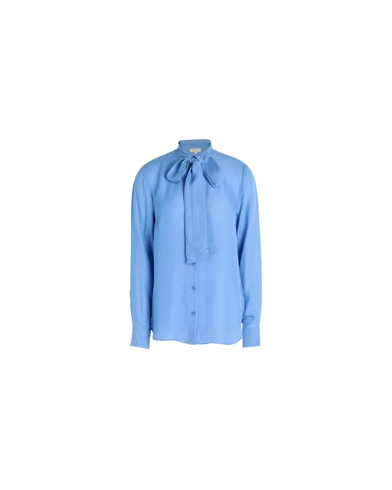 Michael Kors TOPS - Hemdenauf YOOX.COM Hellblau