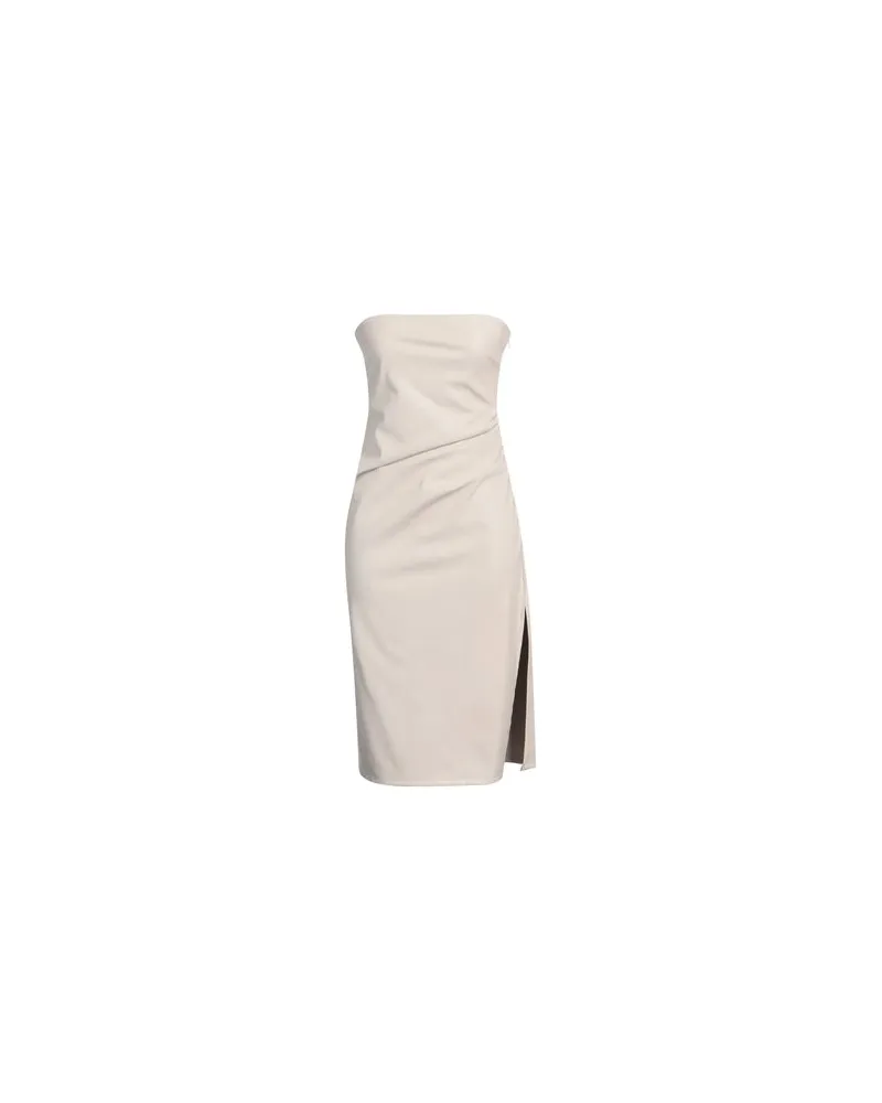 Icona By Kaos KLEIDER - Midi-Kleiderauf YOOX.COM Beige