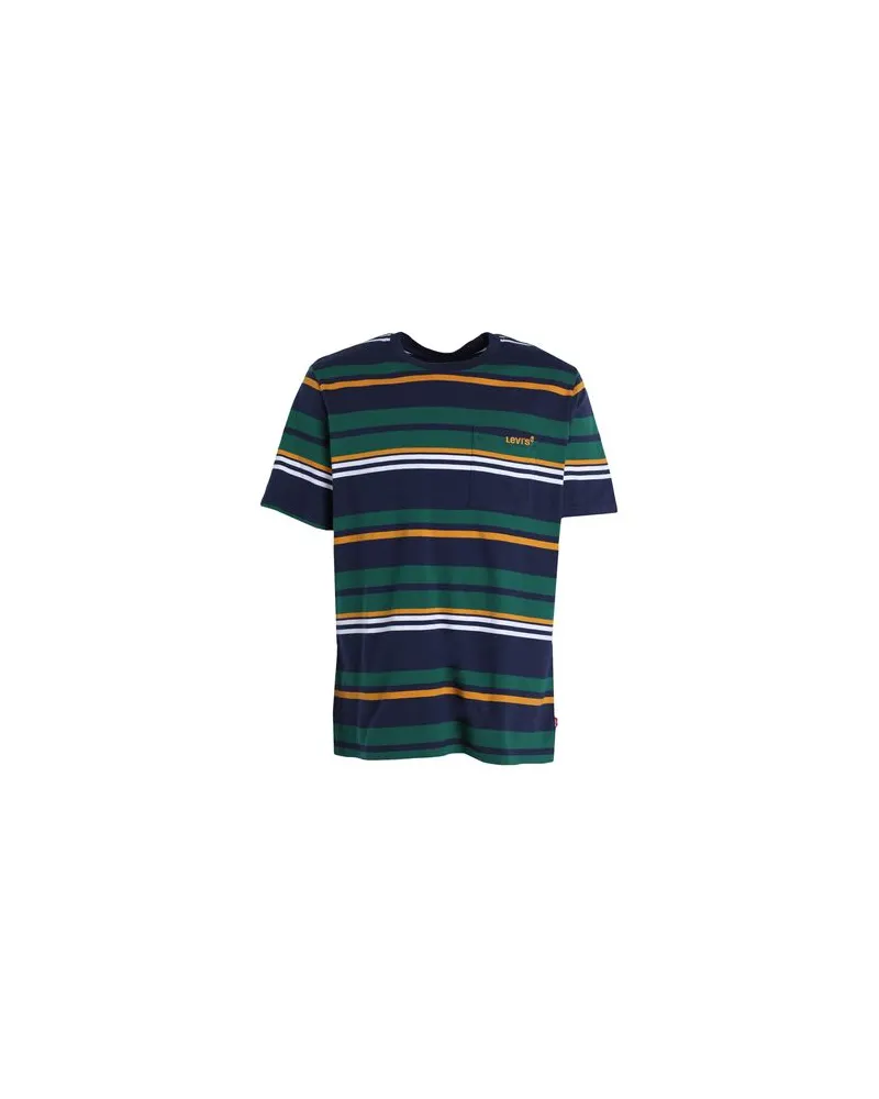 Levi's SS POCKET TEE RLX MULTI-COLOR  - TOPS - T-shirtsauf YOOX.COM Nachtblau