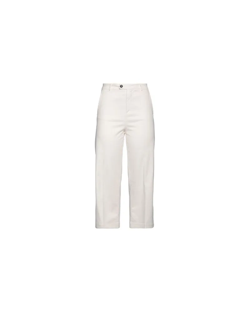 Roy Roger's HOSEN & RÖCKE - Hosenauf YOOX.COM Elfenbein