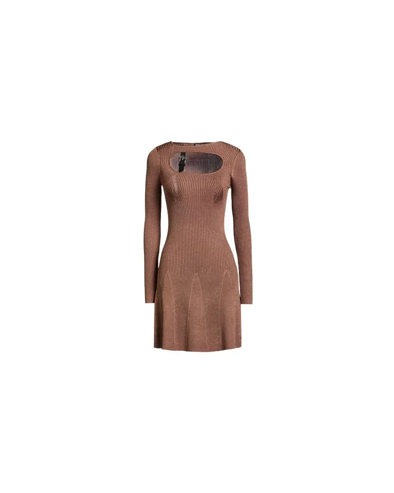 Versace Jeans KLEIDER - Mini-Kleiderauf YOOX.COM Braun